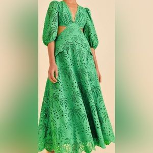 Brand new with original tag , FARM RIO long free , green